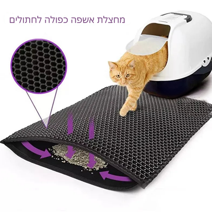 שטיח טיפולי לחתולים עמיד במים